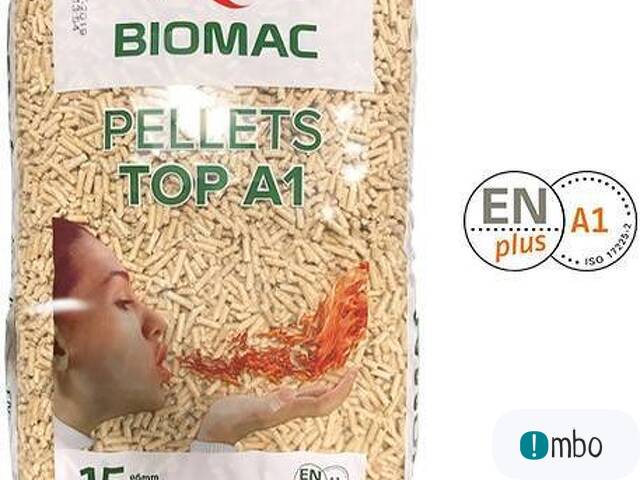 Pellet Biomac Top A1 - certyfikat ENplus A1 - dostawa Kamieniec Wrocławski - 1