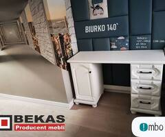 Biurko 140` Biały Dąb Prowansalski Producent BEKAS Meble StyLOVE - 1