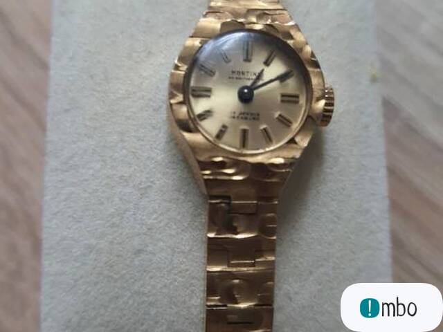 Damski zegarek Montine Swiss Made 17 jevels Switzerland - 1