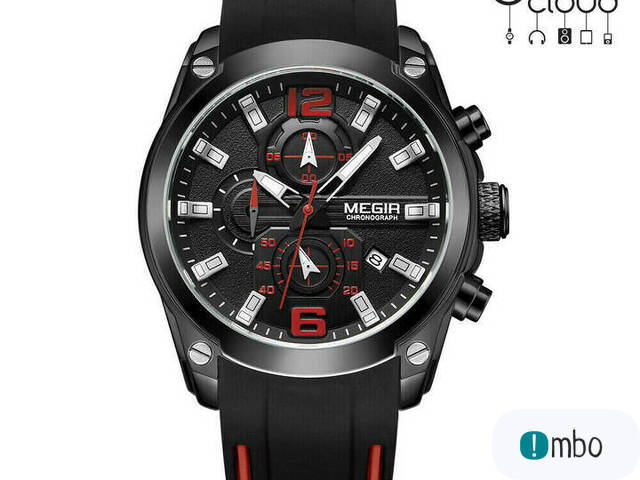 LUXURY chronograph zegarek wr 3 ATM - 1